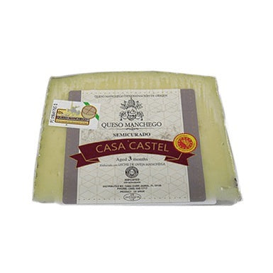 Queso Manchego Semi Curado - Manchego Cheese Semi-Cured.