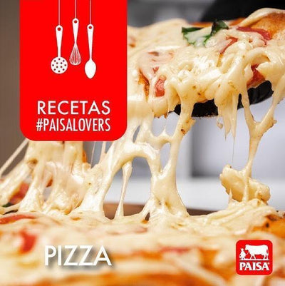 Pizza de Tomate y Mozzarella Paisa