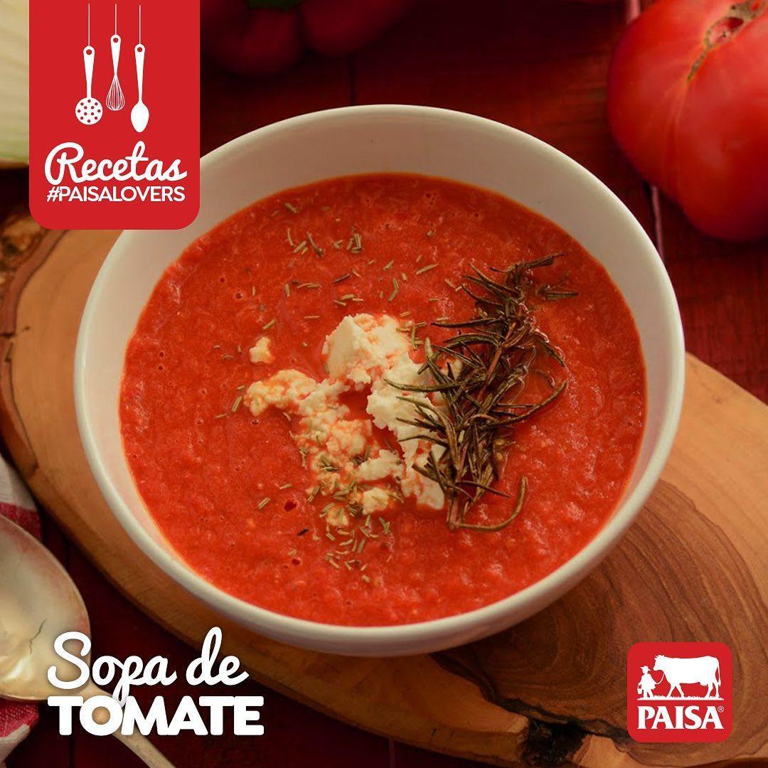 Sopa de Tomate con Queso Rallado Paisa - PAISA USA