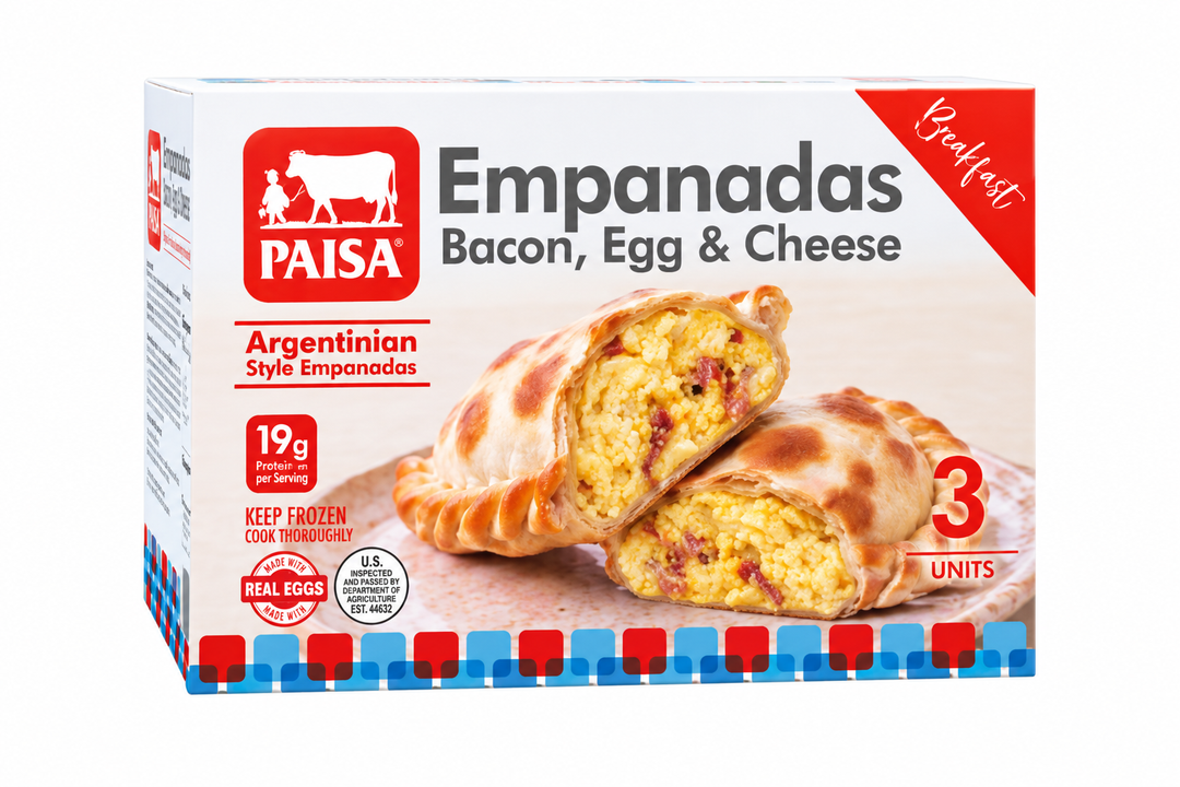 Argentine-Style Empanadas – 3 Count Box - Empanadas Argentinas 3U
