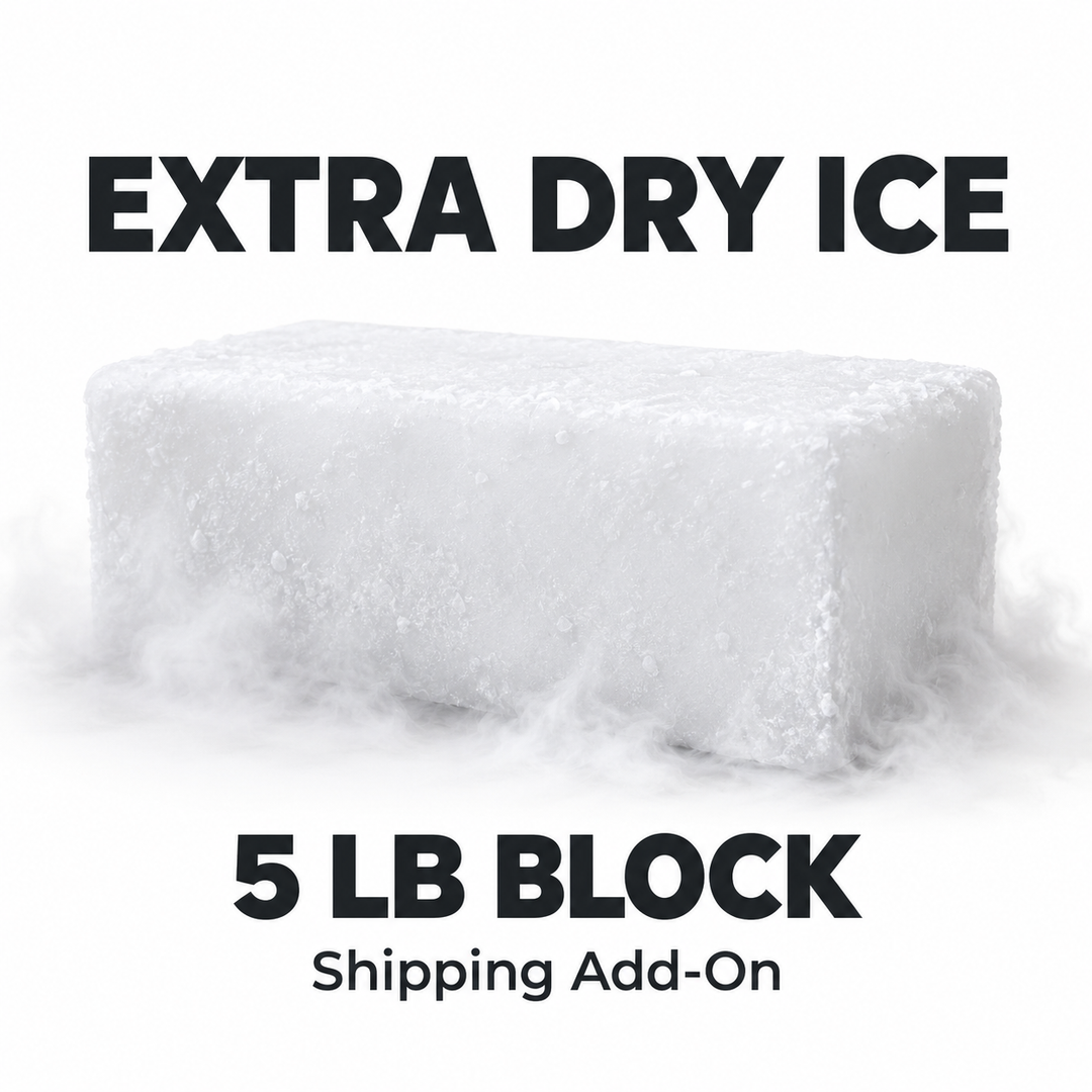 Extra Dry Ice – 5 lb Block | Shipping Add-On
