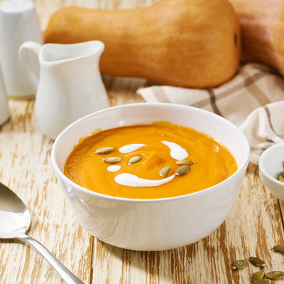 Creamy Pumpkin Chicken Soup