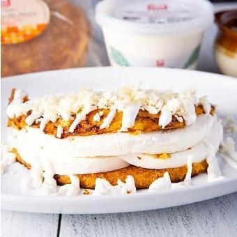 Cachapa de Maíz - Sweet Corn Pancakes.