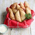 Empanadas Venezolanas (prefritas) - Venezuelan Style Empanadas (pre-fried).