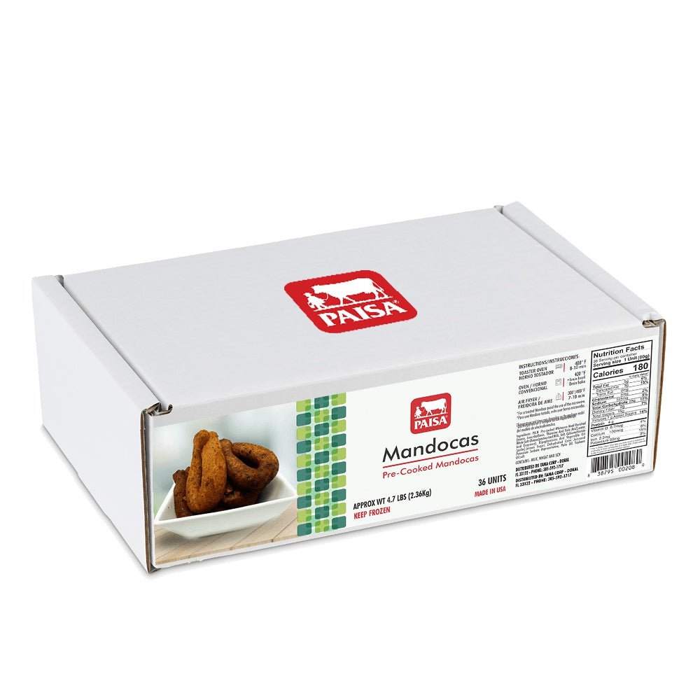 Mandocas Venezolanas prefritas - Sweet Cornmeal Rings (pre-fried).