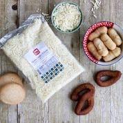 Mandocas Venezolanas prefritas - Sweet Cornmeal Rings (pre-fried).