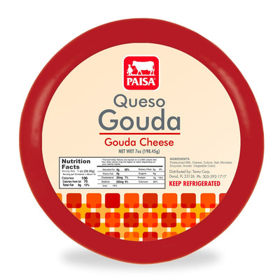 Queso Gouda - Gouda Cheese (Wheel).