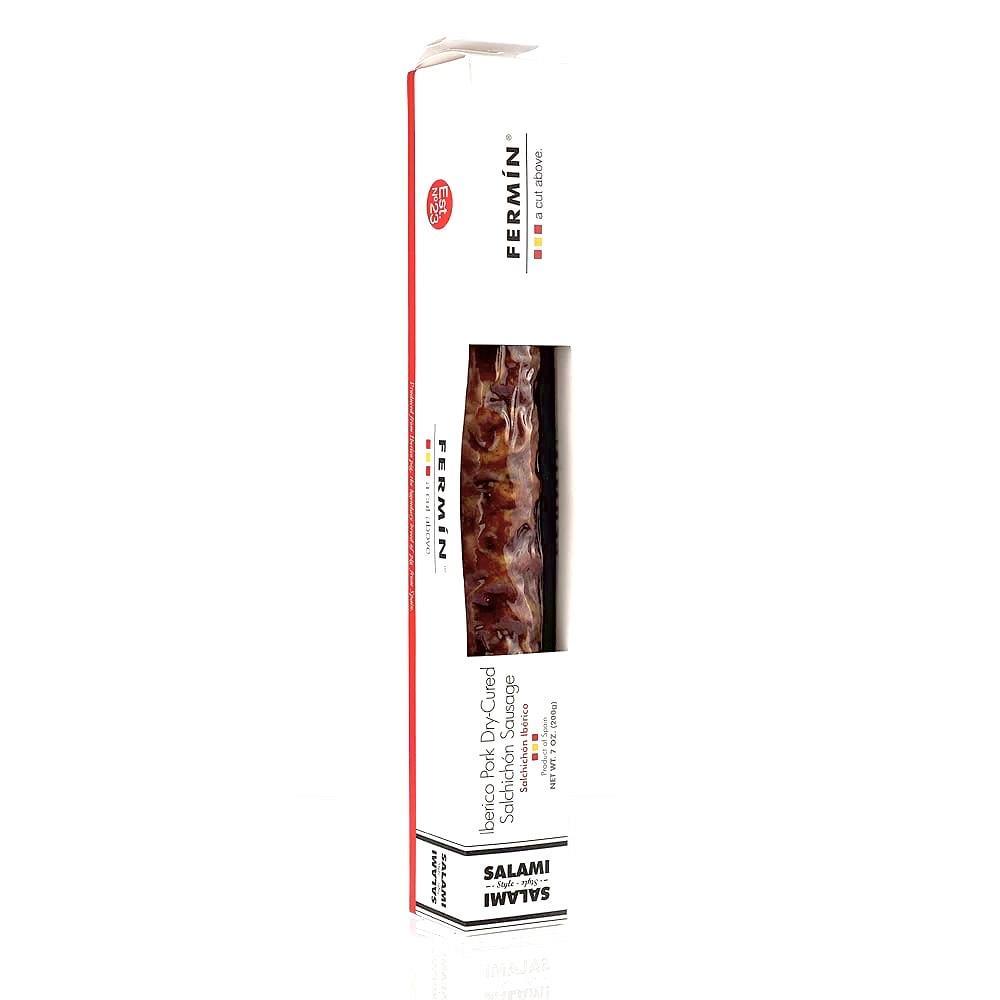 Salchichon Iberico - Iberico Pork Dry Cured Sausage.