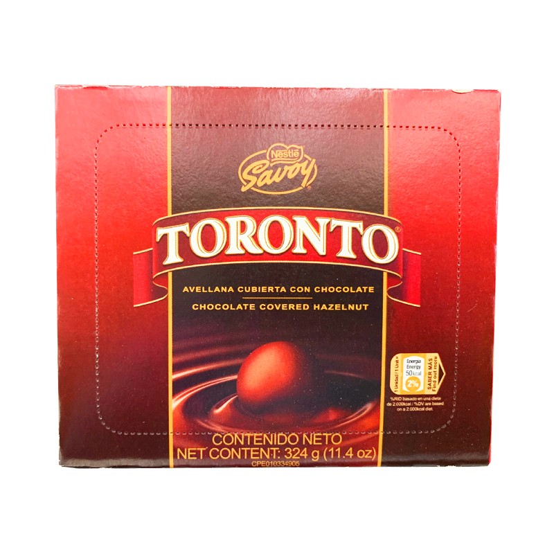 Toronto de Savoy - Chocolate Covered Hazelnut 36U